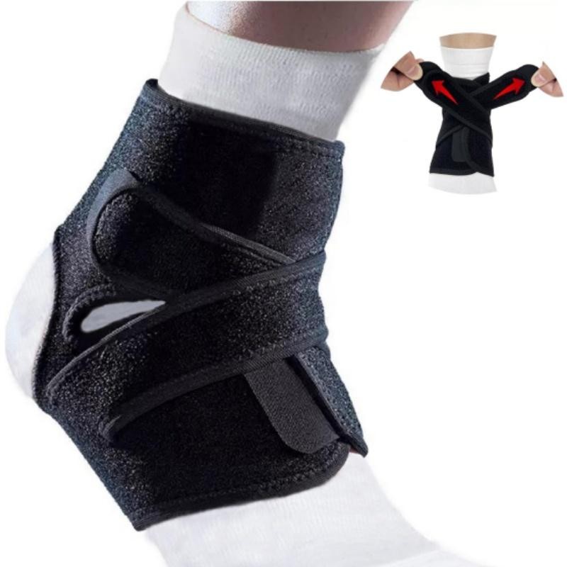 Ankle Brace Support – Compression Support for Sprained Ankle – Adjustable Straps