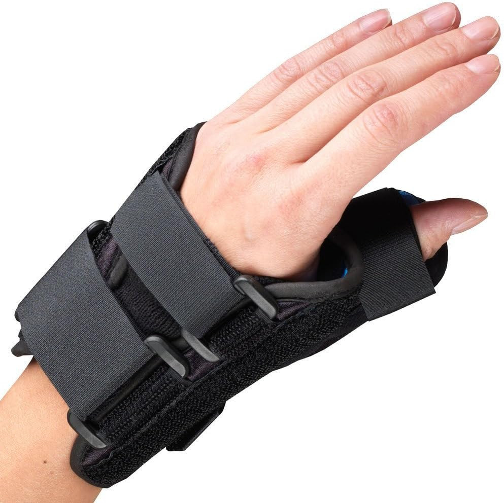 OTC Lightweight Breathable Wrist/Thumb Splint, Left, X-large
