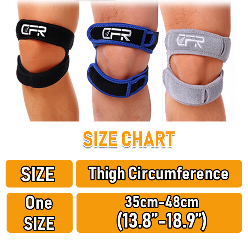 Knee Brace Support Compression Sport Strap Patella Joint Pain Arthritis Relief I