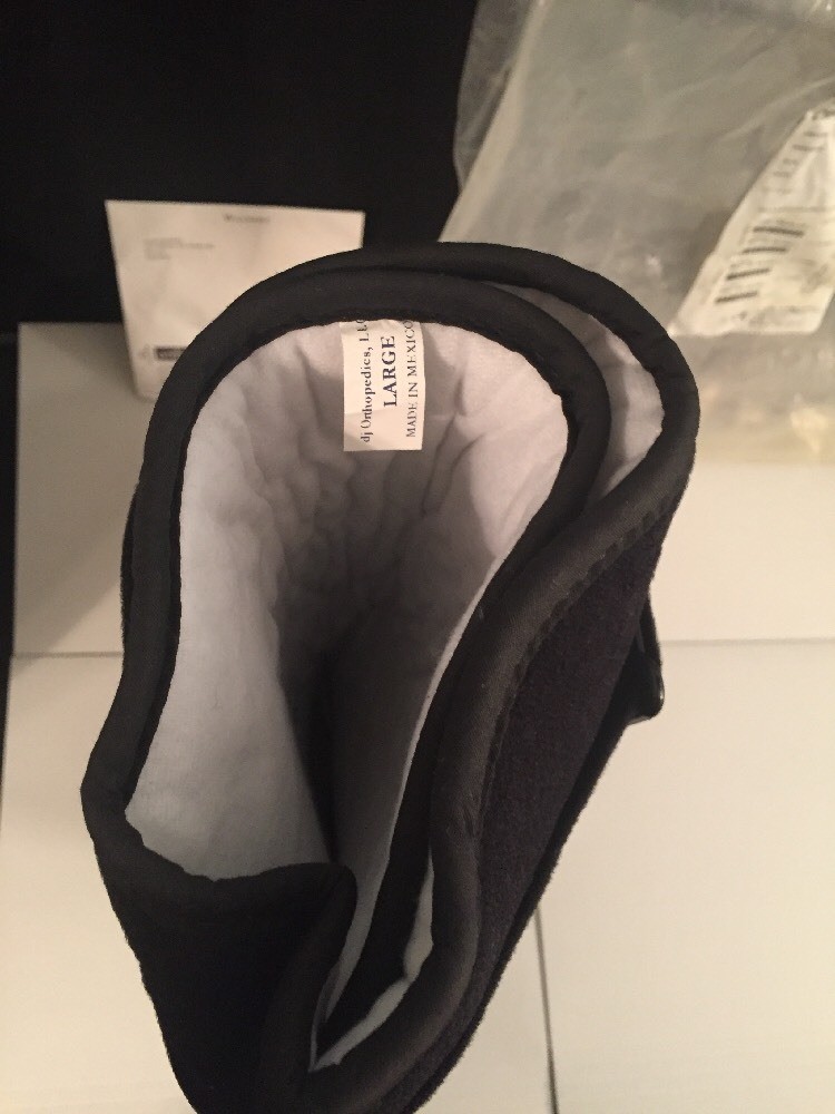 BRAND NEW DJ ORTHOPEDICS PROCARE Lower Leg Walker Large Black Boot 79-95007