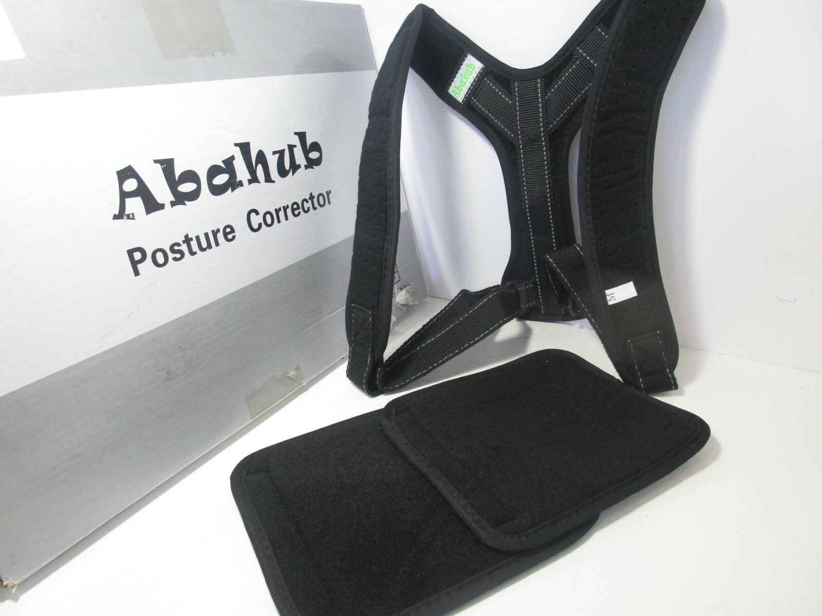 Abahub Posture Corrector Brace Clavicle Back Support Black Medium, FREE SHIP!