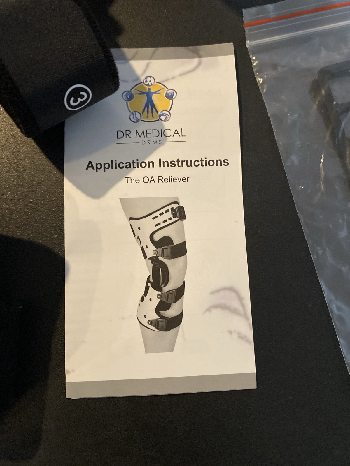 OA Left Knee Brace Adult Comfort Knee Brace Dr Medical The OA Reliever KB-138L