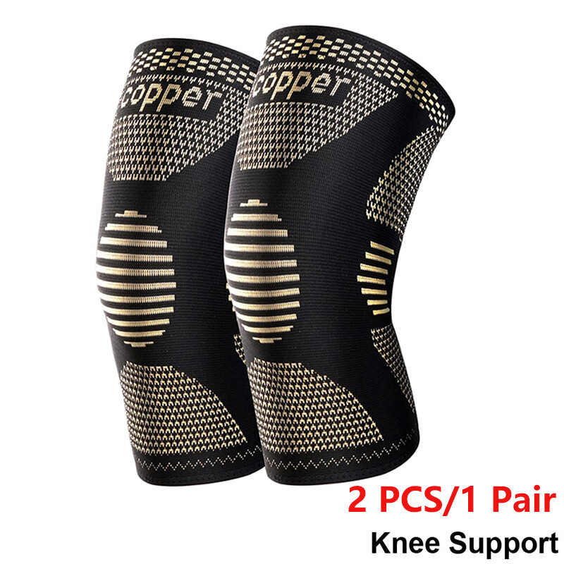 2Pack Copper Knee Braces Women Men,for Arthritis,Meniscus Tear,Joint Pain Relief