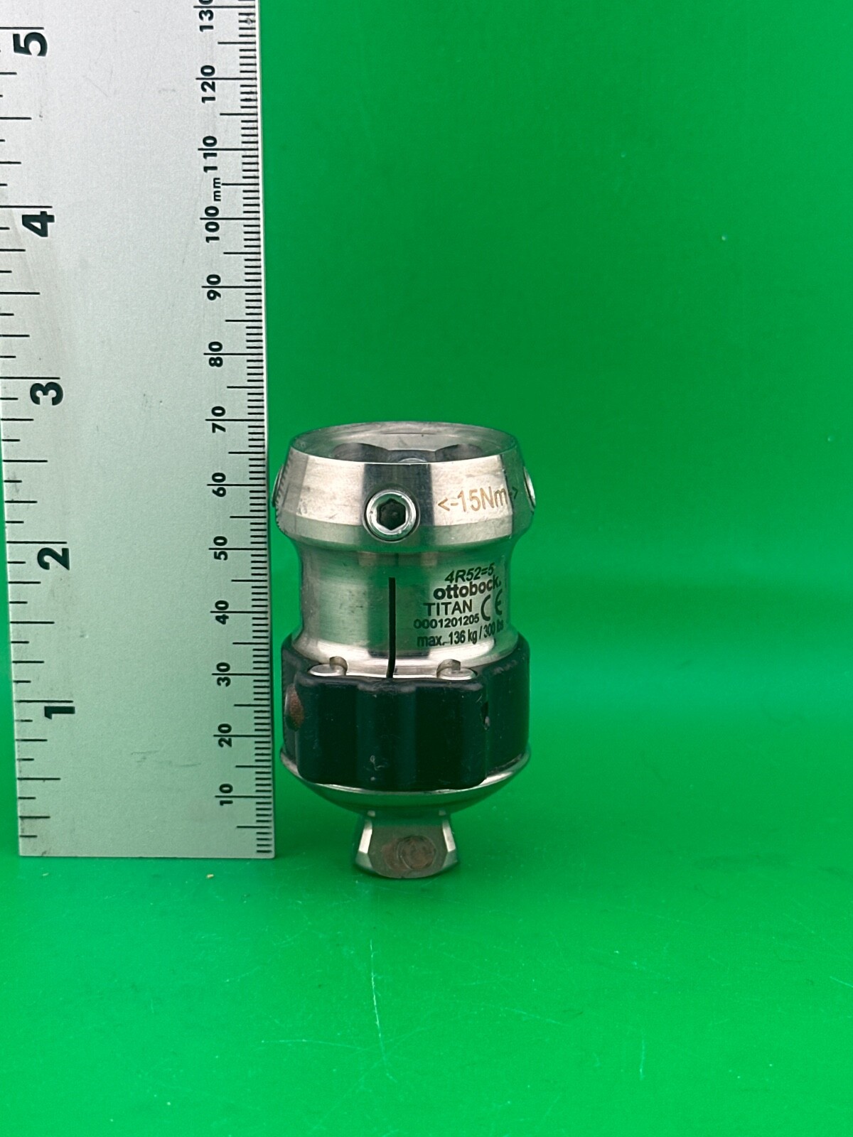 OTTOBOCK Otto bock 4R52 & 4R84 pylon male tube clamp prosthetic parts titanium