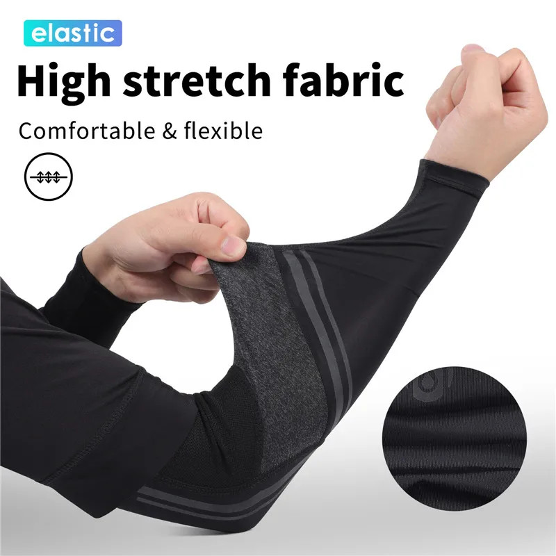 Leg sleeves Set Sun UV Protection Breathable Reflective Cycling Arm