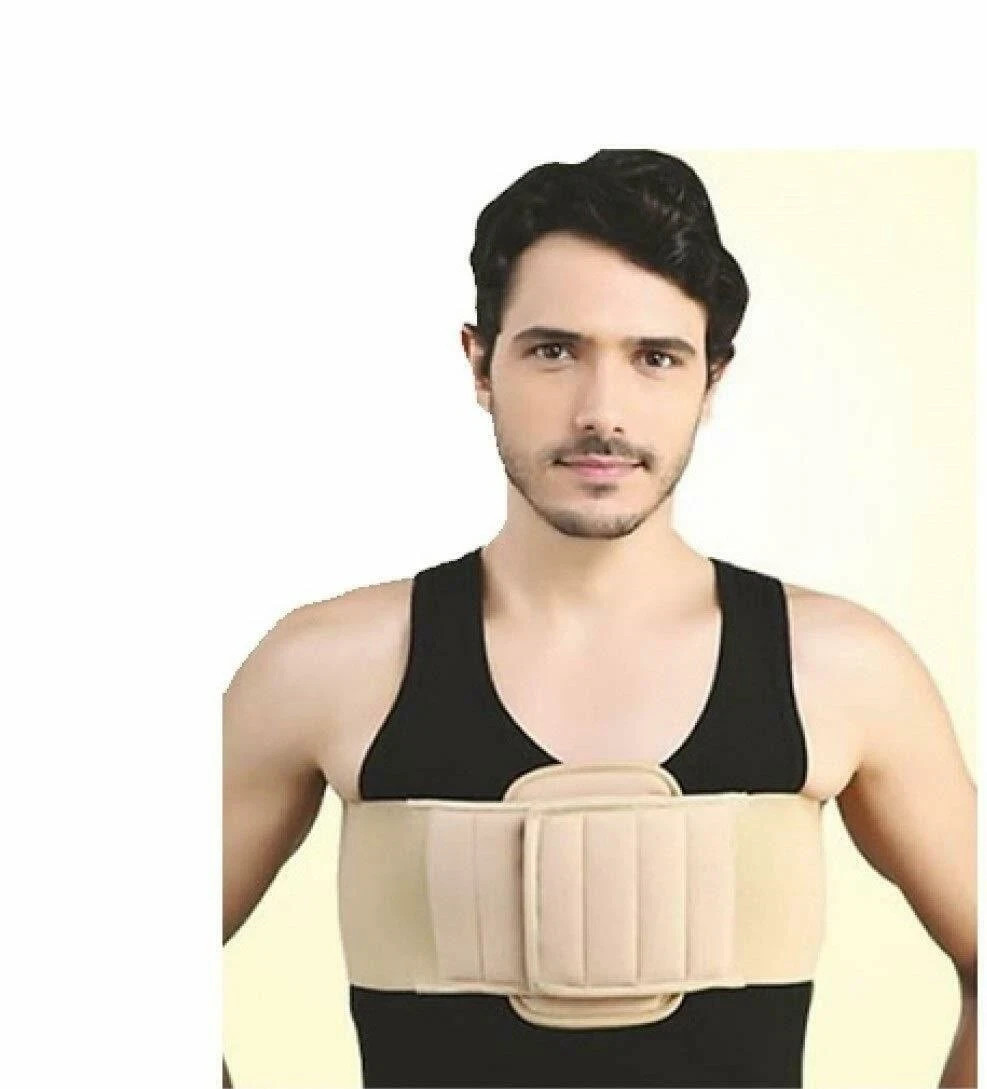 Rib Belt Thoracic Fracture Bruise Support Brace Cough Chest Pain NHS