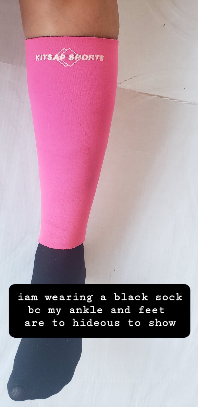 NEOPRENE LEG SLEEVE Calf Support WARMTH Pressure BRACE Running PROTECTION LAYER