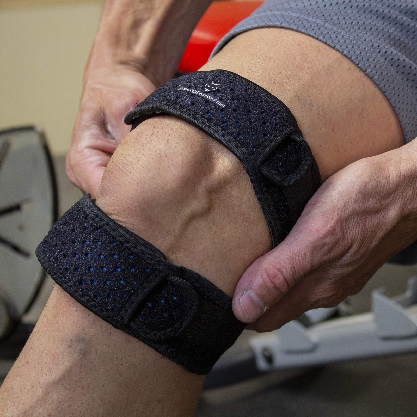 Dr. Wolf Dual Knee Strap For Patellar Tendon Support – Pain Relief Band For J…