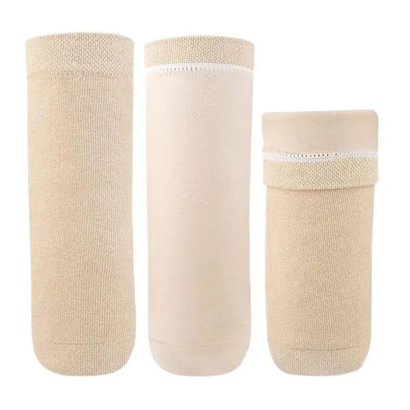 Below Knee Prosthetic Gel Sleeve – High Elasticity Stump Shrinker with.