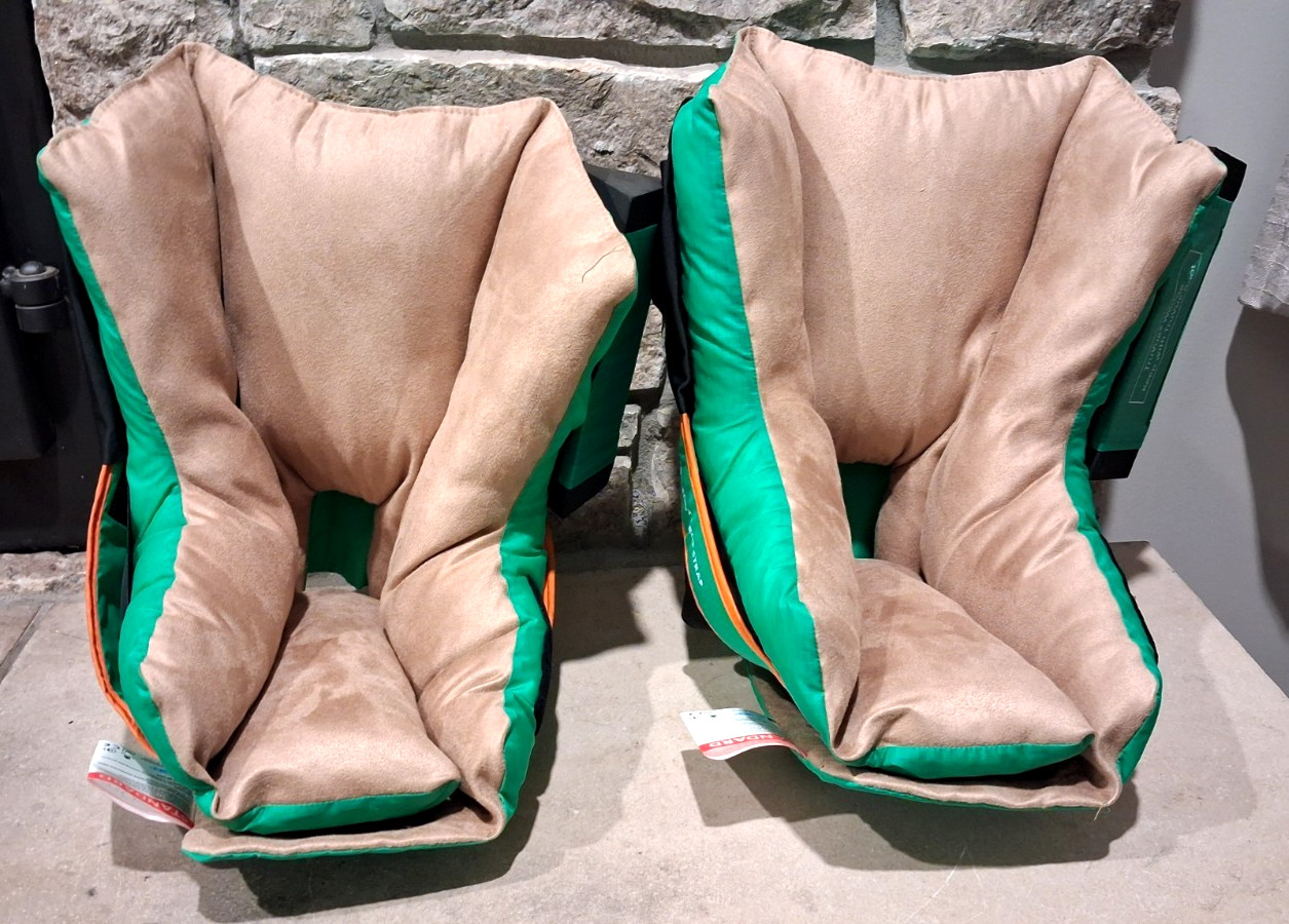 EHOB TruVue Heel Protector Offloading Boots w/Wedge Green Standard Size Pair