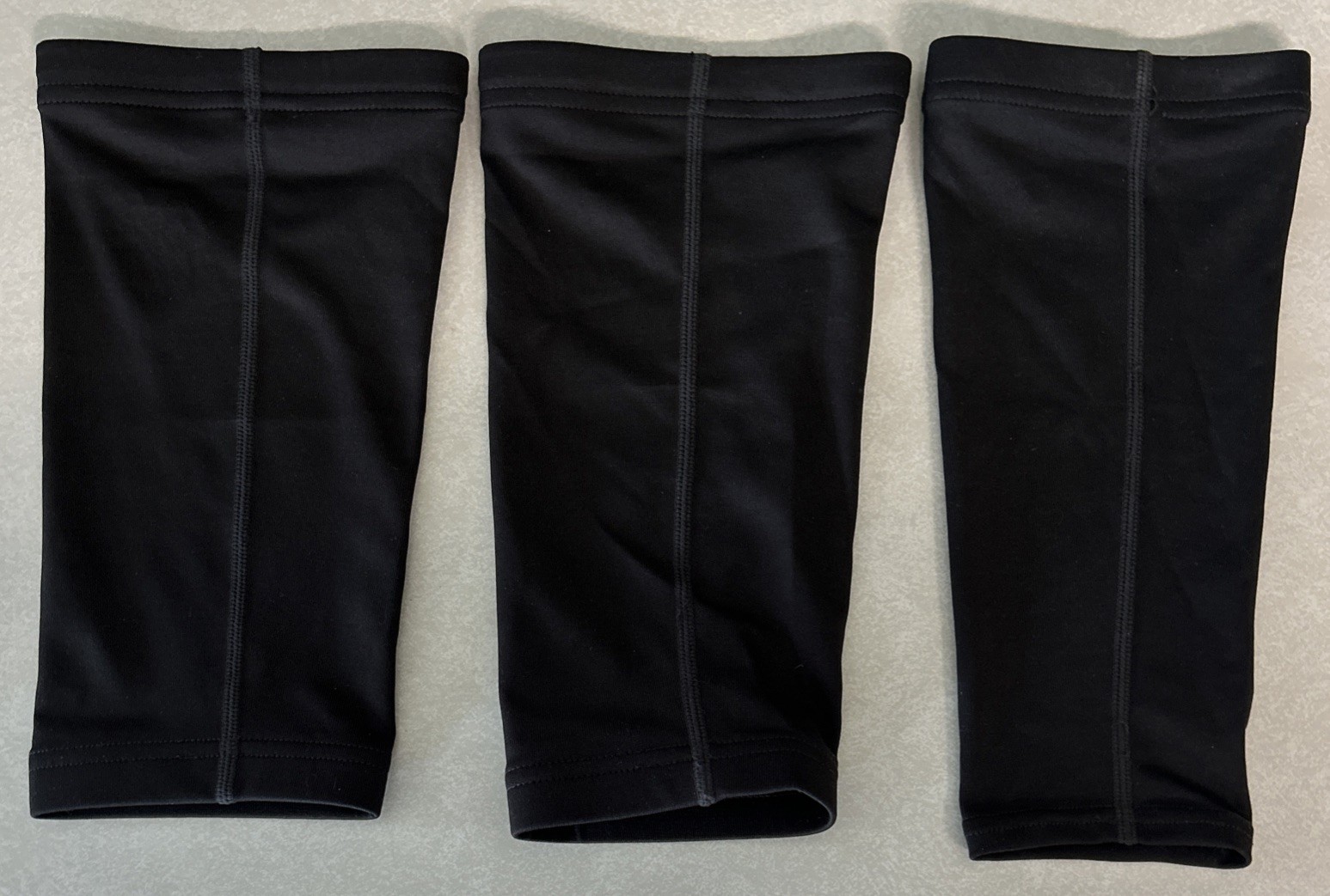 Copper Fit Compression (2) Knee Sleeve Pair & (1) Elbow Sleeve Sz. Medium NOS