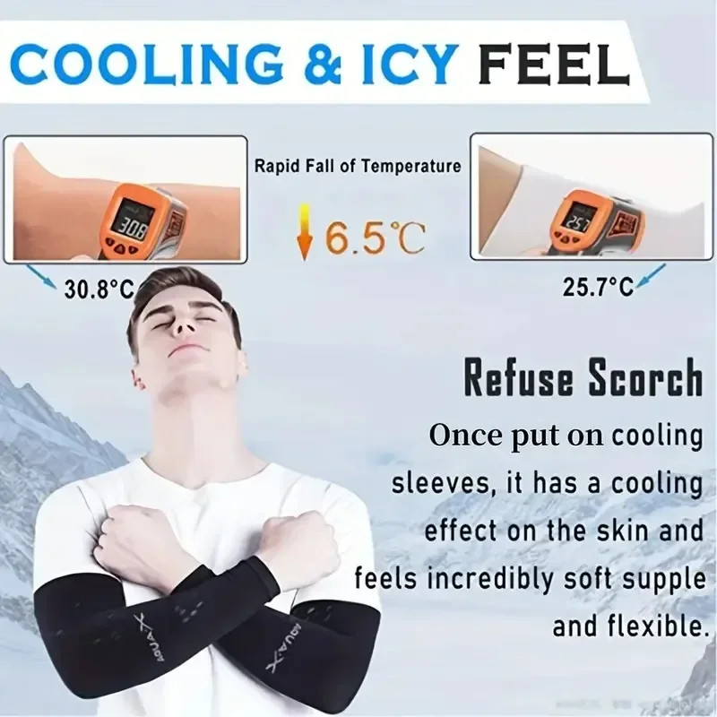 Summer UV protection Breathable Sun Protection Sleeves Breathable UV Protective