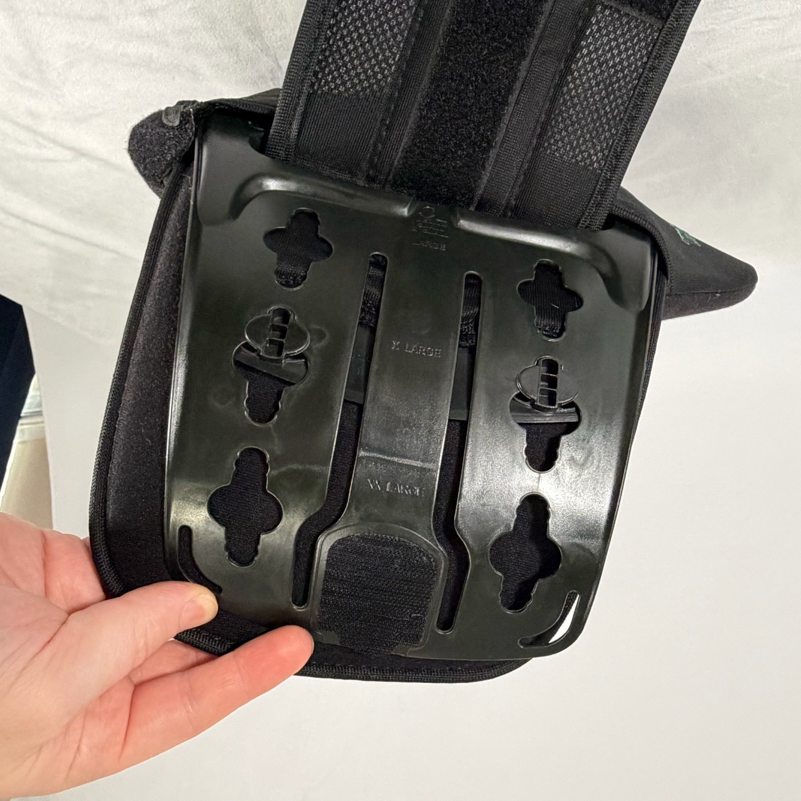 Aspen Summit 631 LSO Back Brace Black Adjustable Lumbar Support Orthosis