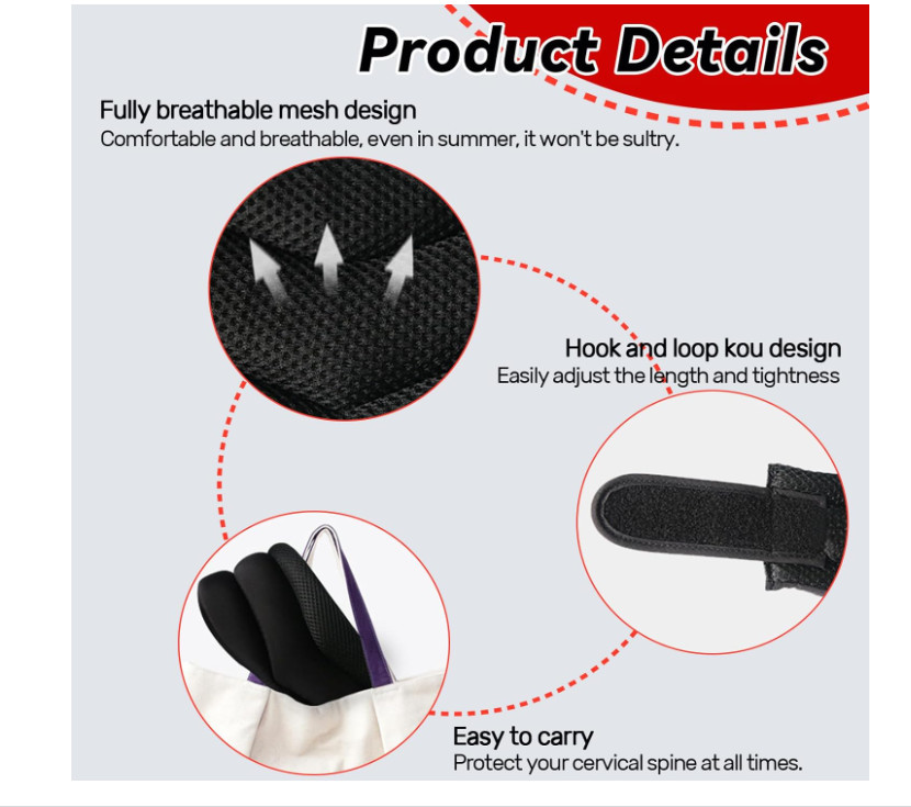 Vitavix Neck Support for Snoring,Necksupport – Never Snore Again, Adjustable