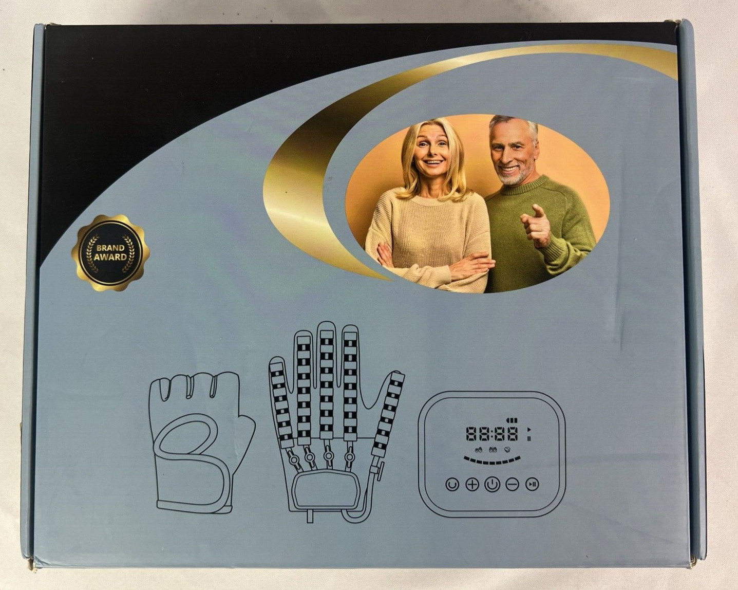 Hand Function Rehabilitation Robot Gloves For Finger Hemiplegia Recovery Trainer