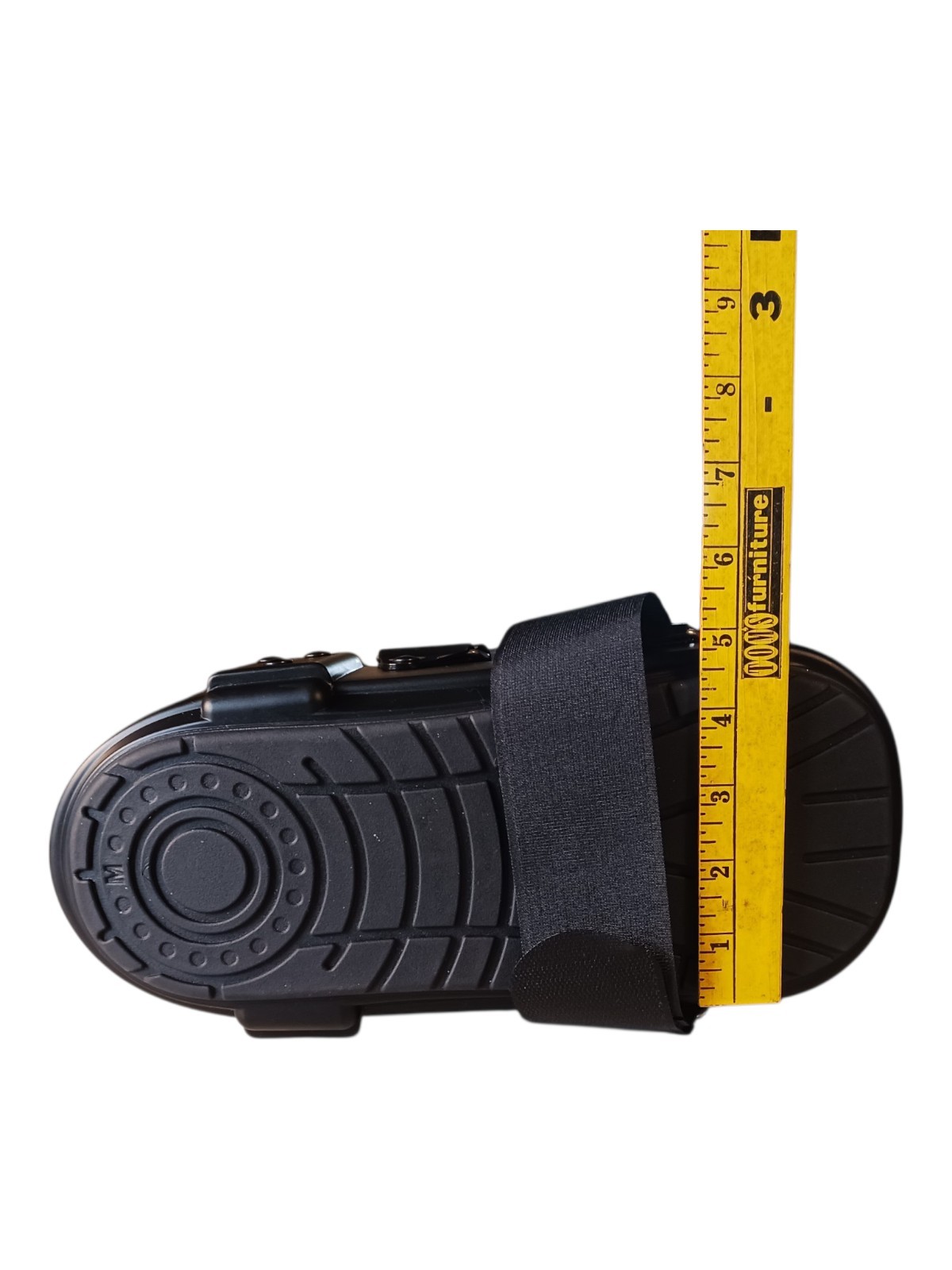 Walking boot for ankle & foot Fractures injuries Size Medium black adjustable