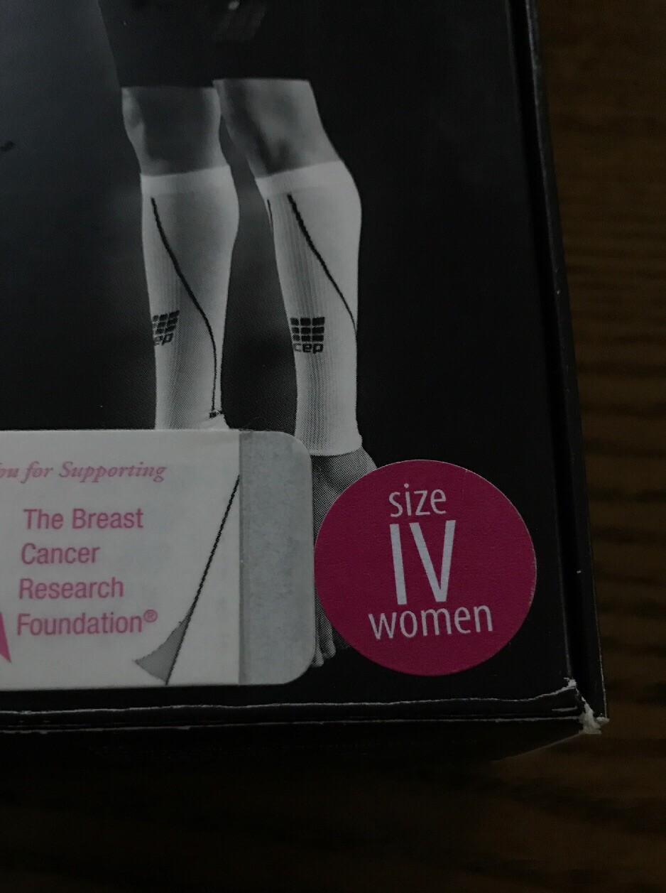 CEP Sportswear Dynamic Allsports Compression Sleeves Women’s s Size IV Pink New