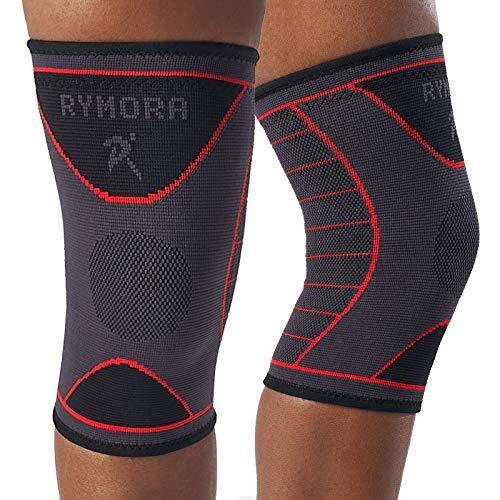 Rodilleras Gym Para El Dolor Levantar Pesas Deportivas Compresion Rodillera, XL: