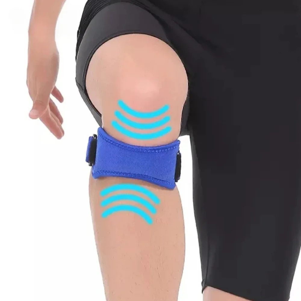 1PCS Adjustable Knee Patellar Tendon Support Strap Band Knee Support Brace Pads