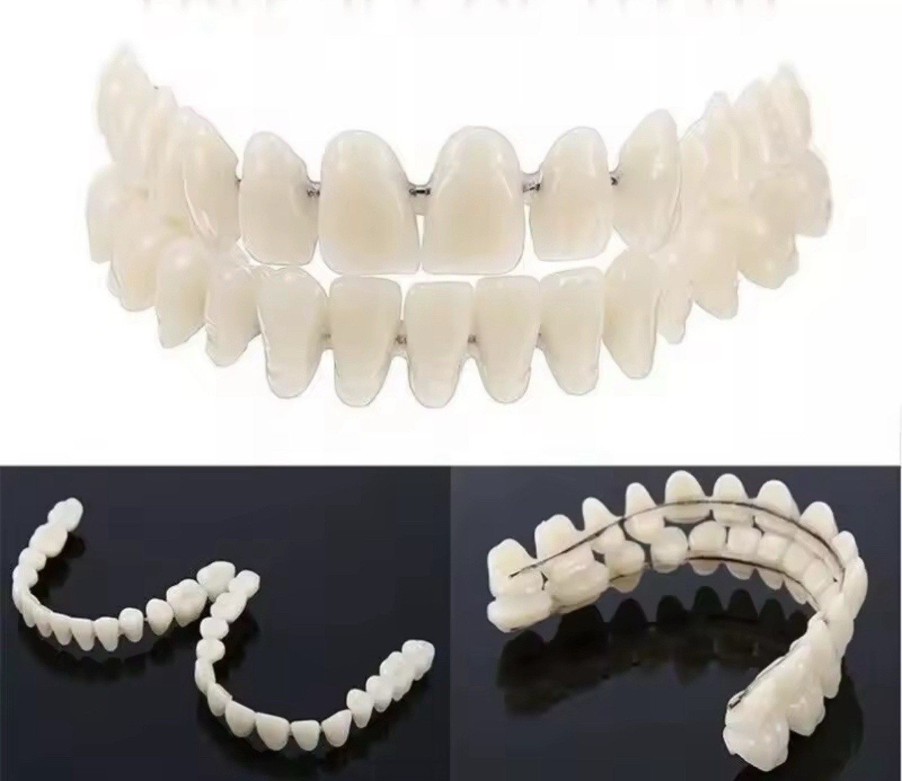 Self-Fit Boil & Bite Denture for Narrow or Wide Arches – Confidence at Home