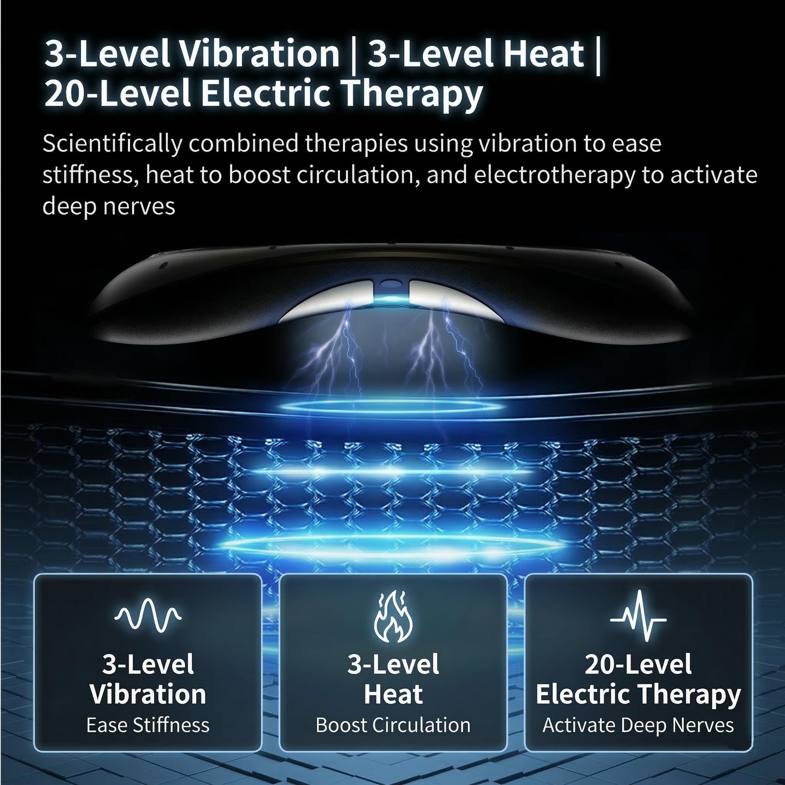 Electric Lumbar Traction Device,Lower Back Massager,Back Traction Device with…