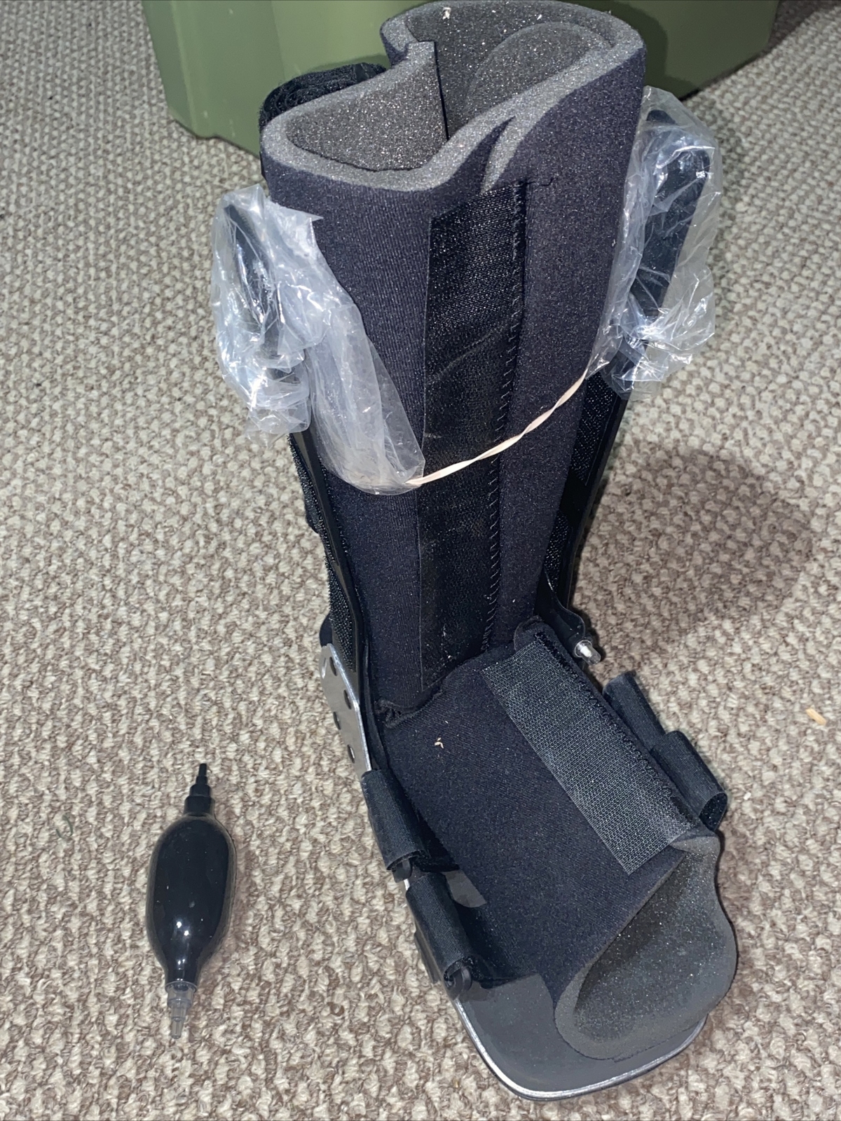 BREG J Walker Plus Boot w/ AIR PUMP MC Mid Calf ~ XS, S, M NEW