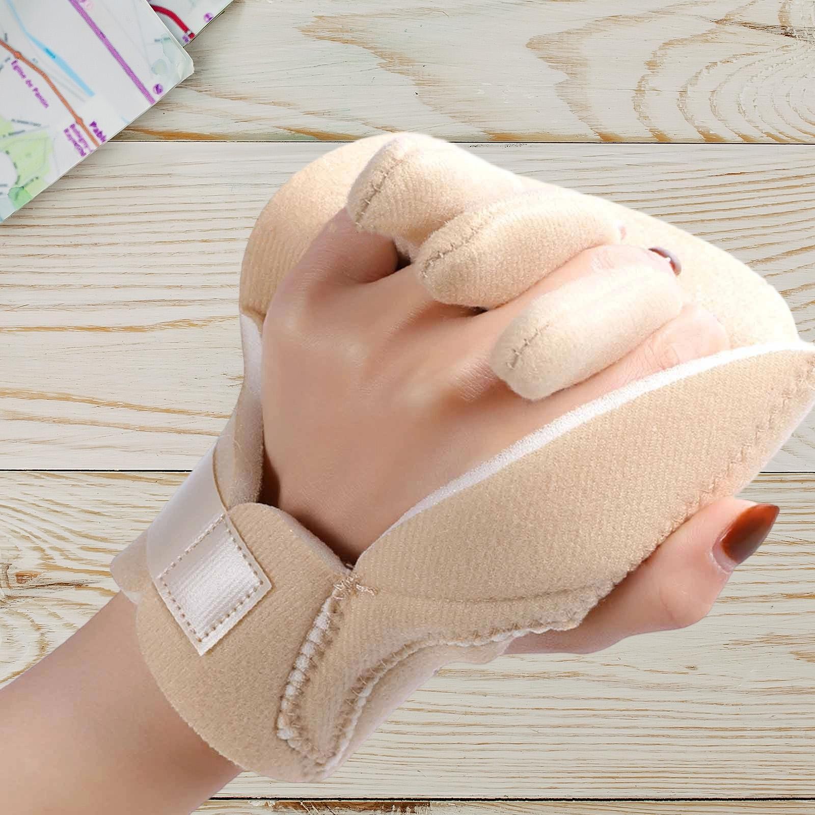 Finger Separator Glove Padding Pillow Training Device Prevente Aid Hand