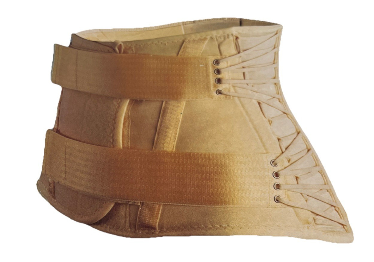 Trulife Camp XXI Lumbosacral Short Back Support Brace 432 Size Large Beige NIB