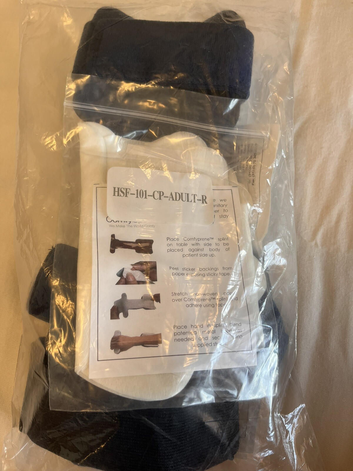 NEW Comfy Splints Separate Finger Hand Orthosis Brace ADULT-R