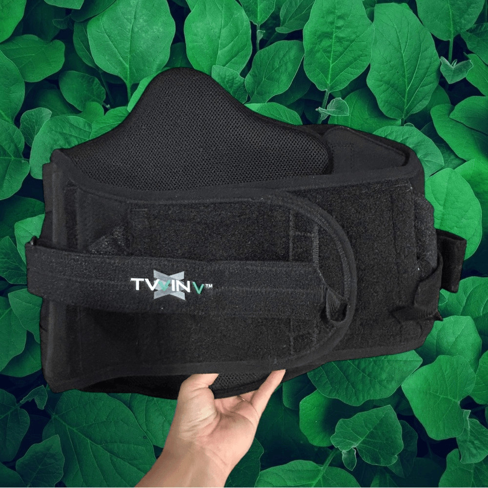 Hely & Weber Twin V Low Profile – Lumbar Spine Back Brace System Large- New