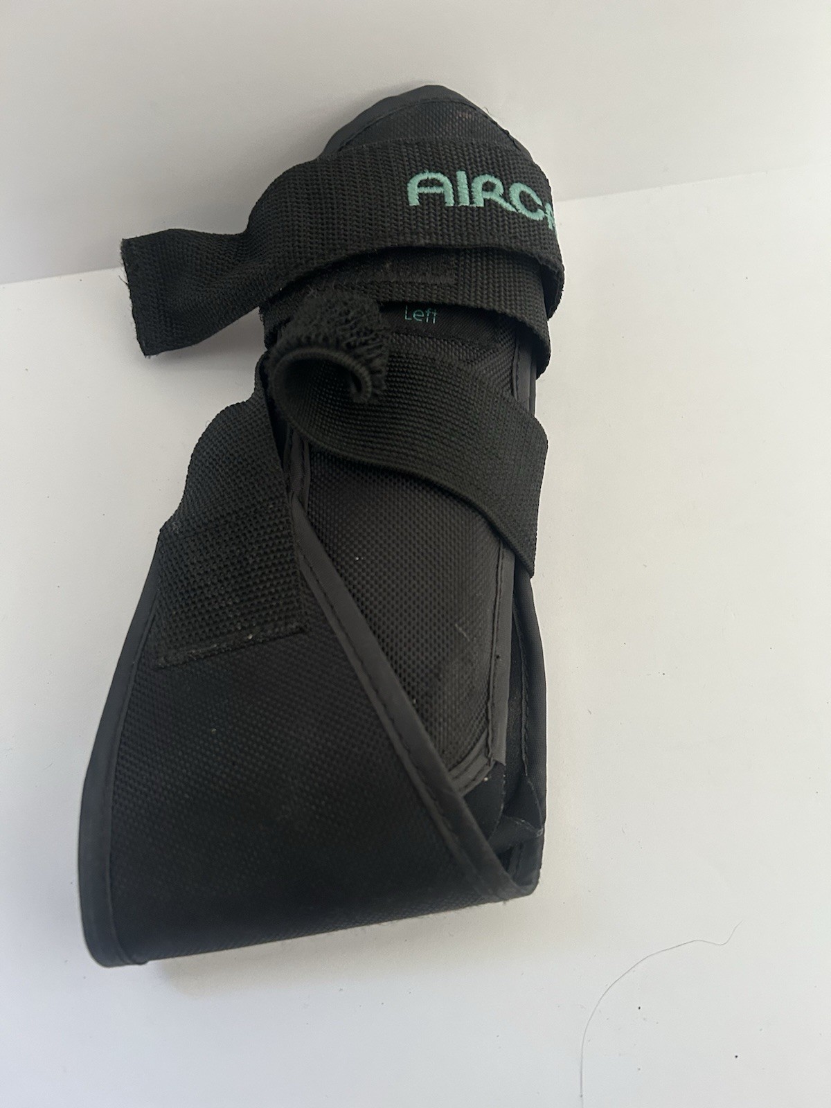 Aircast AirSport Left Ankle Support Brace Large, Black Ankle Sprain