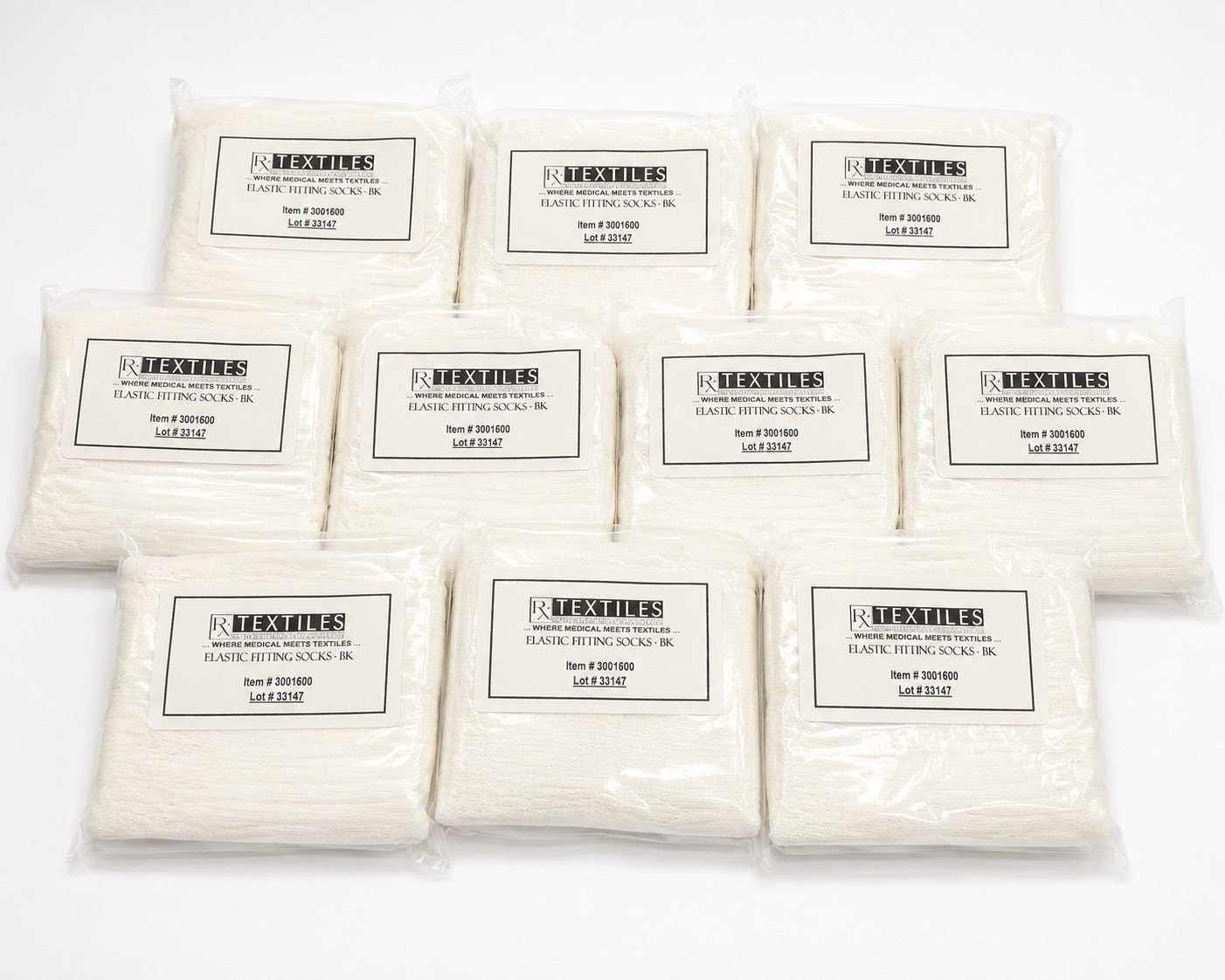 10 New Elastic Fitting Socks For Amputees From R Textiles 12-14” Long