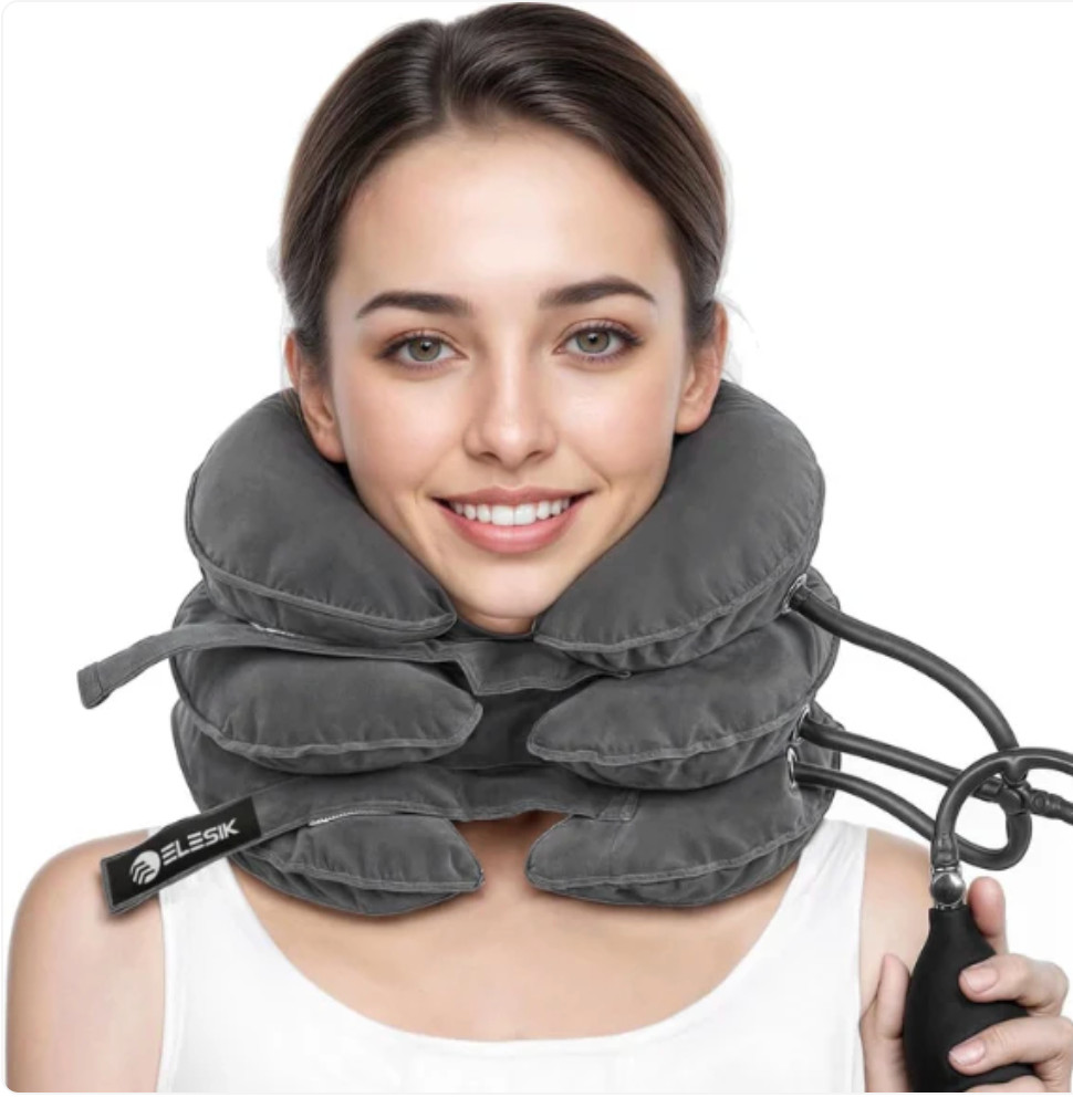 Neck Stretcher Cervical Traction Device Brace for Neck Pain & Posture