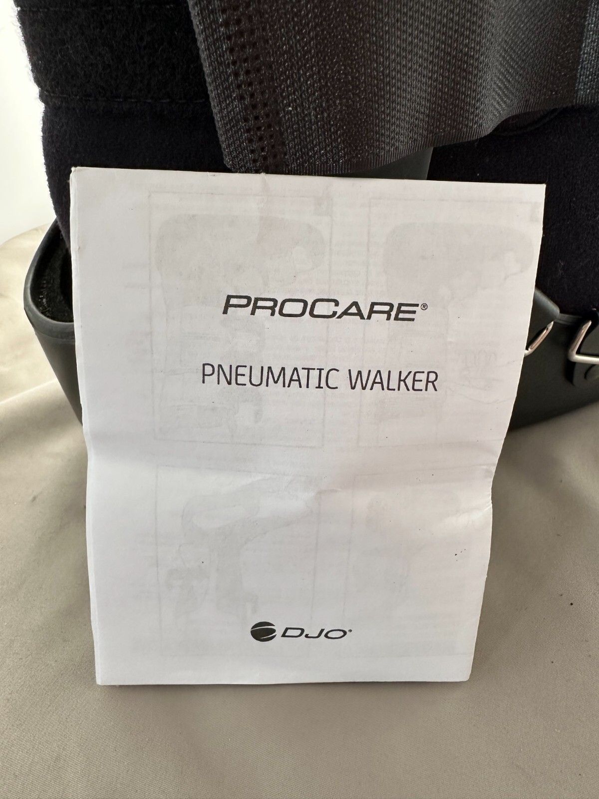 DJO Pro Care Pneumatic Sidekick Low Profile Walker With Air Large