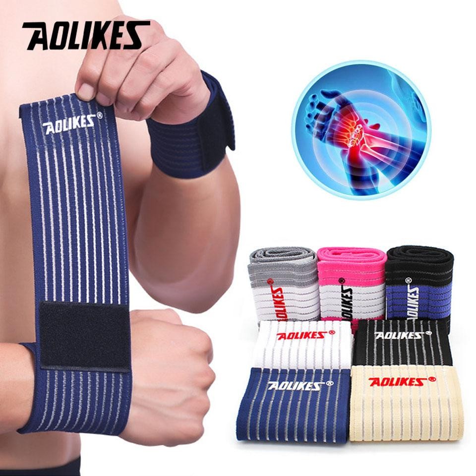 Aolikes Adjustable Carpal Tunnel Braces, Lightweight Wrist Wraps for Fitness Spo