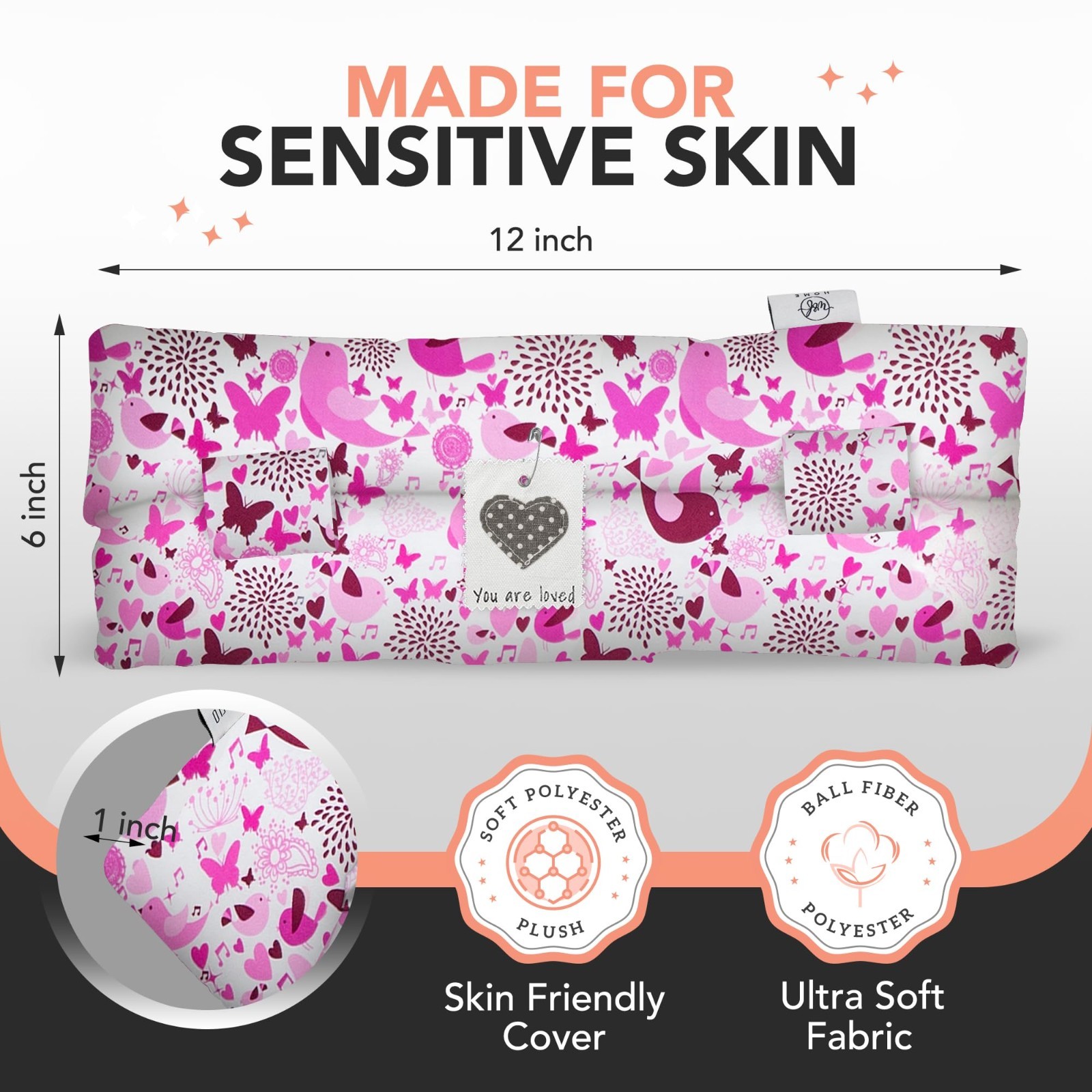 Mastectomy & Heart Surgery Pillow, Chemo Recovery Seatbelt Cushion, C-section &