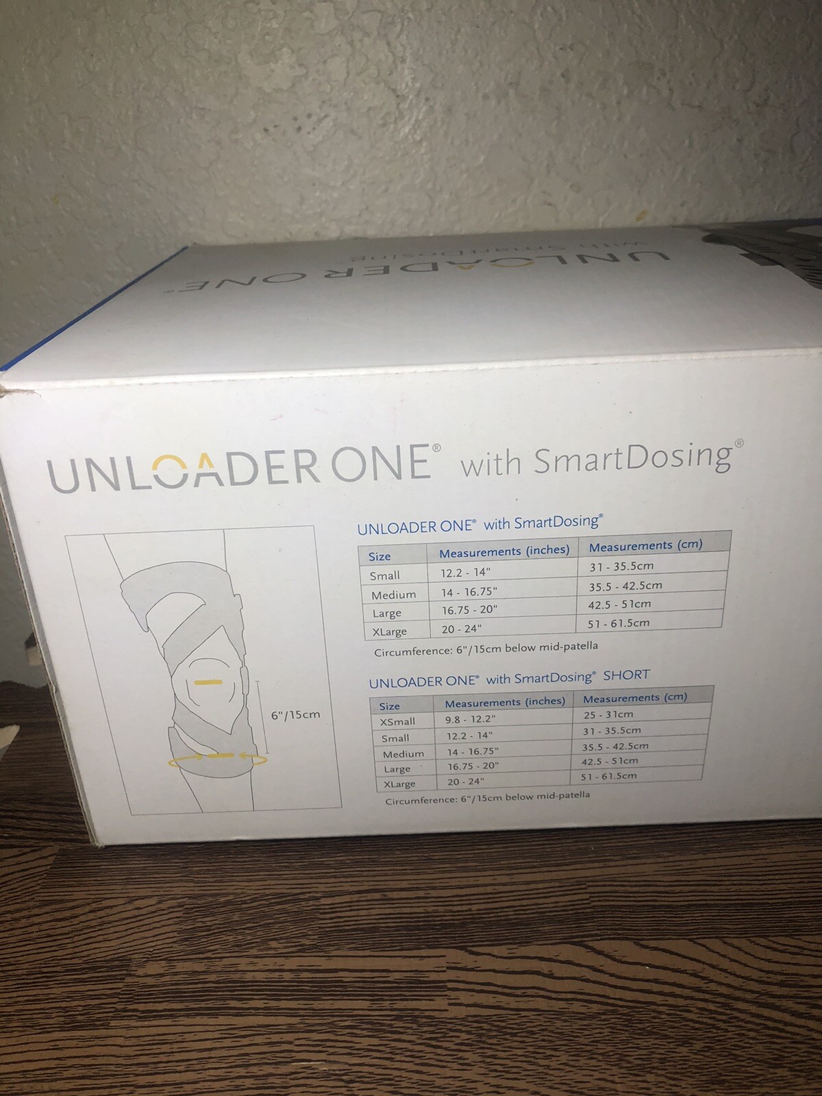 NEW OSSUR Unloader U1 SMARTDOSING – Left Medial