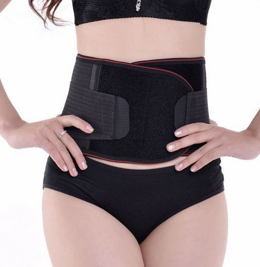 AOXINDA UNISEX ADJUSTABLE WARM WASIT TRIMMER BELT BRACE BLACK MEDIUM NEW! $55