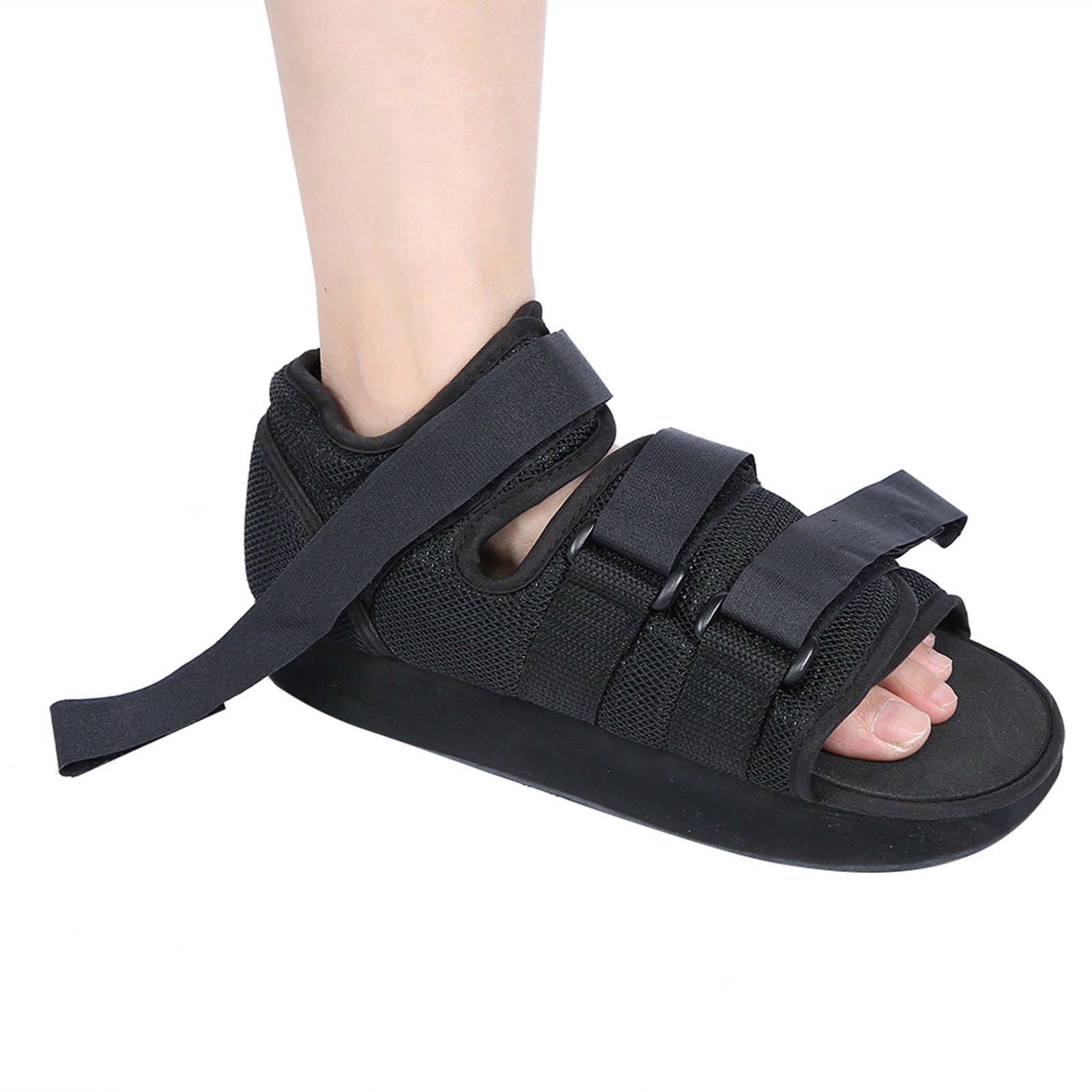 Lightweight Toe Walking Boot For Foot Protection Black Recommended