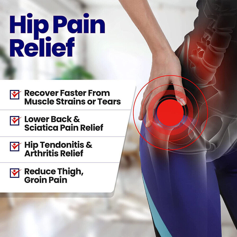 Hip Brace Compression Groin Support Wrap for Sciatica Pain Relief Thigh Recovery