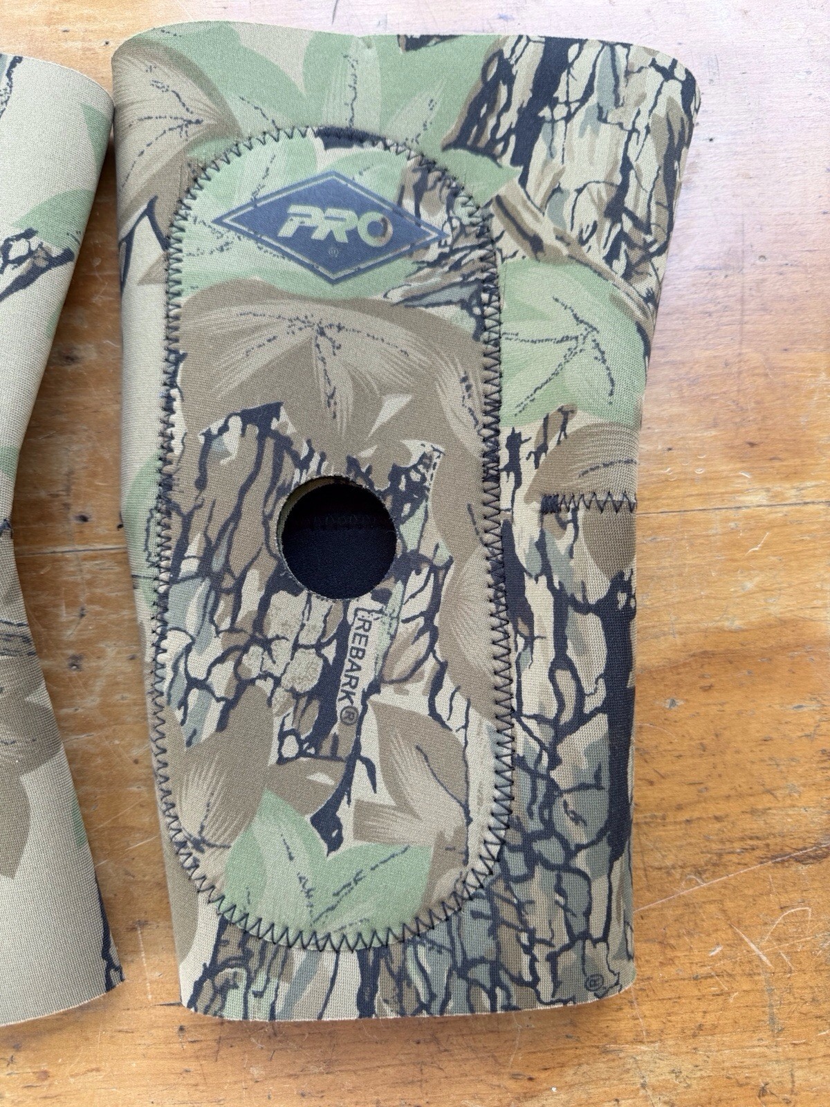 PRO Orthopedic Camo Knee Sleeves Medium Trebark Vintage