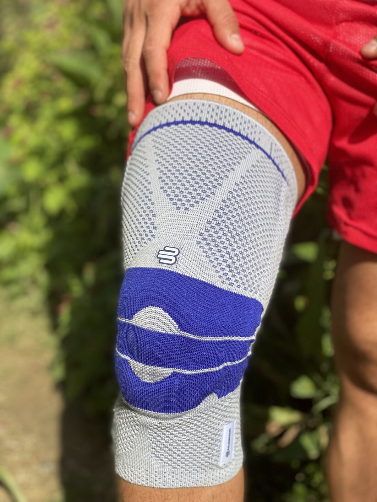 Bauerfeind GenuTrain Size 5 Knee Joint Brace Patella Support ACL Meniscus MCL