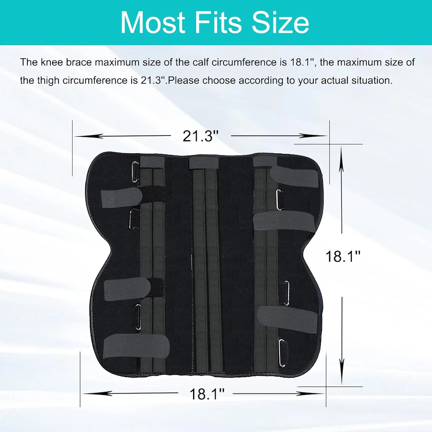 Unisex Knee and leg immobilization Stabilizer for Post Surgery Recovery,Knee Fra