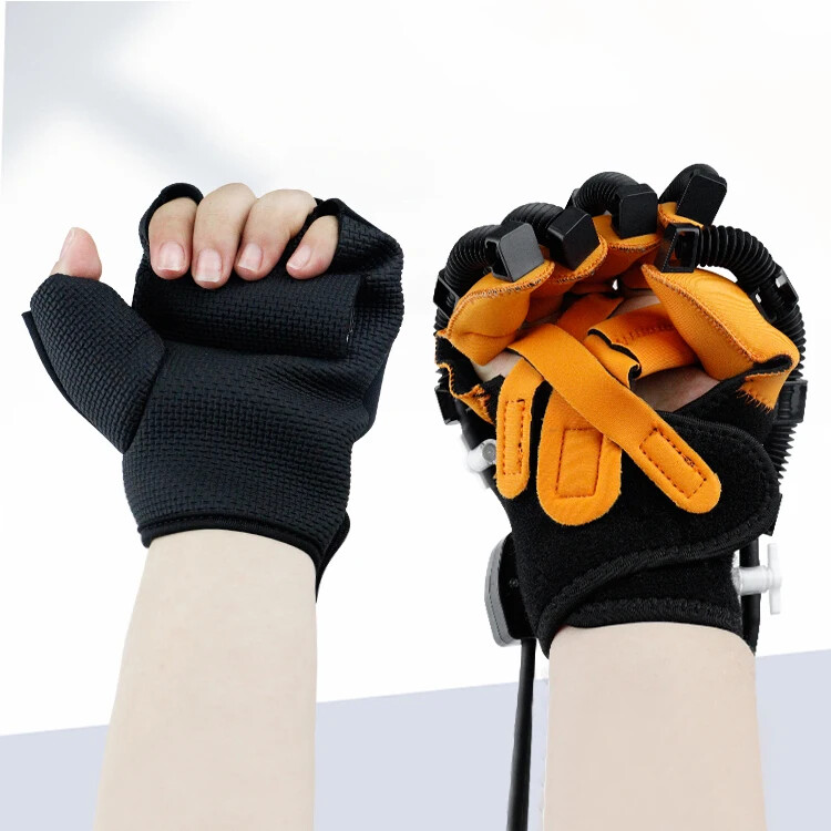 Rehabilitation Finger Training Machine Electric Robotics Gloves Hand Exerciser