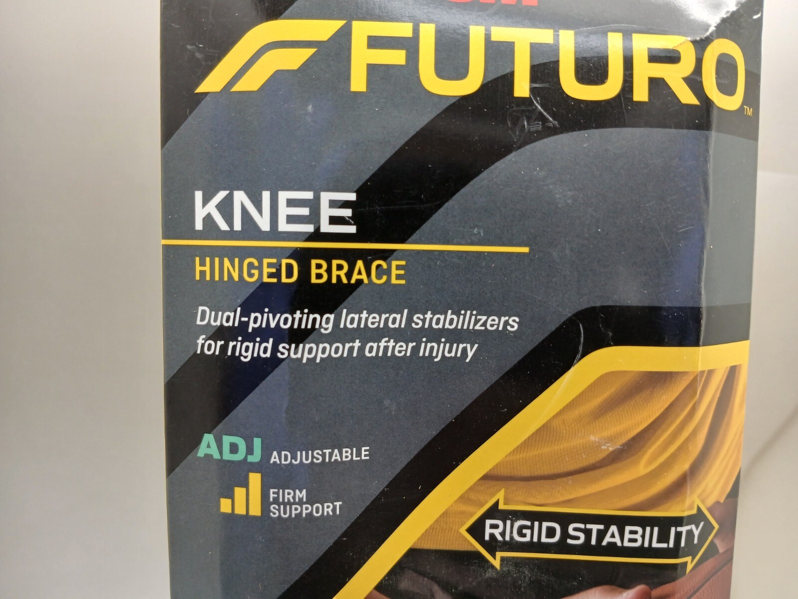 3M Futuro Knee Brace Hinged Adjustable Firm Support | Black One Size