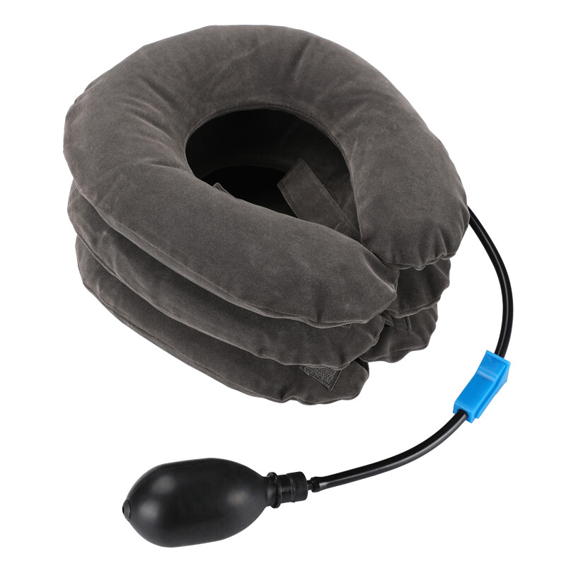 Cervical Neck Traction Inflatable Collar Brace Support Pain Relief Stretcher