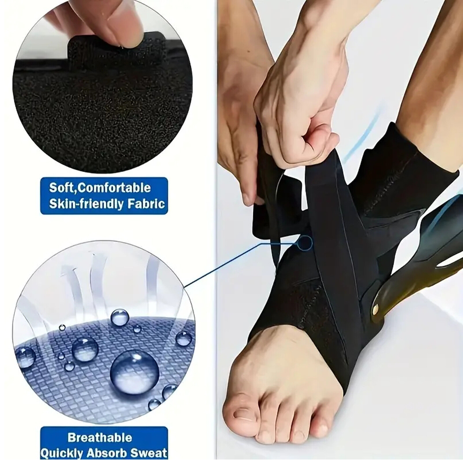 Ankle Support Brace for Ankle Sprains Men Women Sprained Brace for Basketball