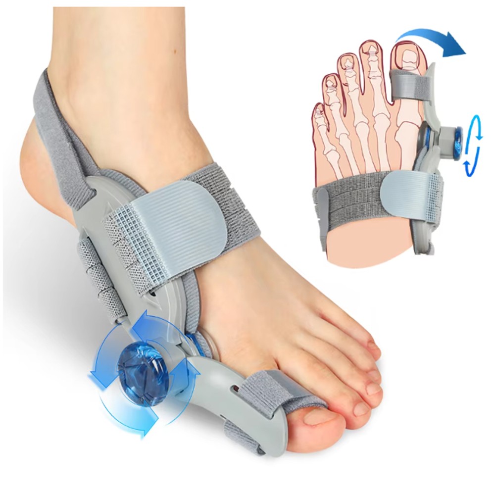 Adjustable Toe Splint Bunion Corrector Big Toe Valgus Correct Tool for Feet Care