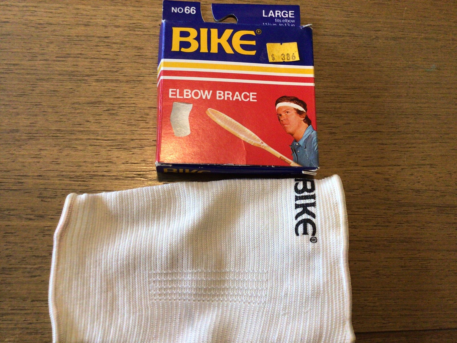 Vintage Bike Elbow Brace No66 New Old Stock Tennis Sz Large