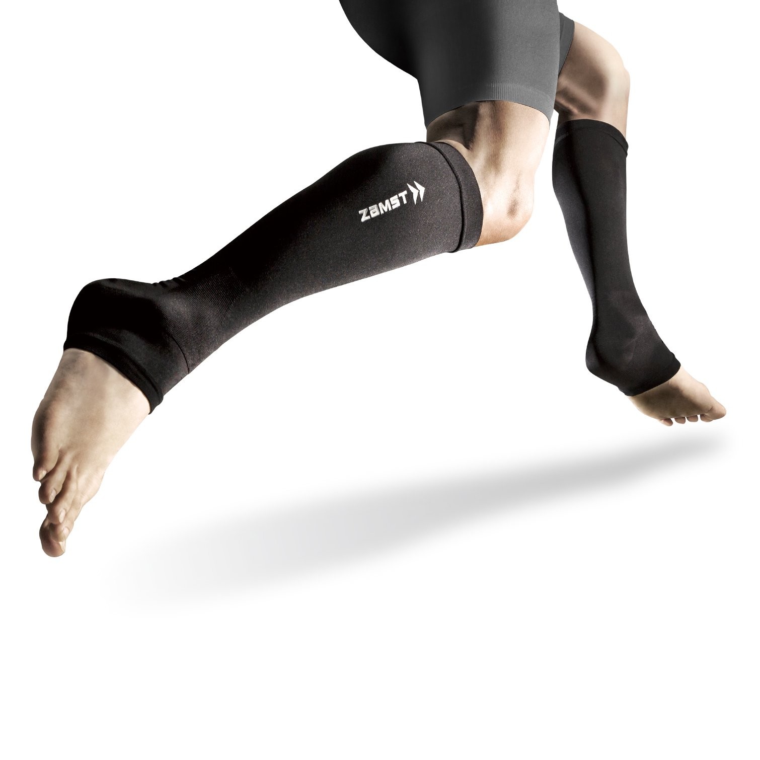 ZAMST Graduated Compression Stockings, Calf & Ankle Sleeve, LL Size 385604
